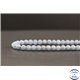 Perles en aigue marine - Rondes/6mm - Grade AB