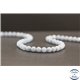 Perles en aigue marine - Rondes/6mm - Grade AB