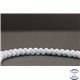 Perles en aigue marine - Rondes/6mm - Grade AB