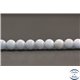 Perles en aigue marine - Rondes/6mm - Grade AB