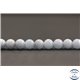 Perles en aigue marine - Rondes/6mm - Grade AB