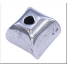 Apprêts Boules de Métal qualité premium - 7 mm - Argenté