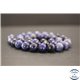 Perles en sodalite d'Afrique du Sud - Rondes/10mm - Grade A+