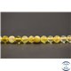 Perles en opale jaune d'Afrique - Rondes/4mm - Grade AB