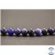 Perles en sodalite d'Afrique du Sud - Rondes/6mm - Grade A+