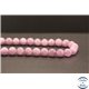 Perles en kunzite - Rondes/10mm - Grade AA+