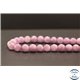 Perles en kunzite - Rondes/10mm - Grade AA+