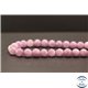 Perles en kunzite - Rondes/10mm - Grade AA+