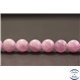 Perles en kunzite - Rondes/10mm - Grade AA+