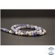 Perles en sodalite d'Afrique du Sud - Rondes/4mm - Grade AB