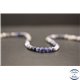 Perles en sodalite d'Afrique du Sud - Rondes/4mm - Grade AB