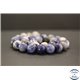 Perles en sodalite d'Afrique du Sud - Rondes/12mm - Grade AB