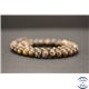 Perles en opale marron d'Afrique - Rondes/6mm - Grade AB