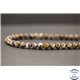 Perles en opale marron d'Afrique - Rondes/6mm - Grade AB