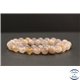 Perles en agate fleur de cerisier - Rondes/10mm - Grade AA