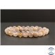 Perles en agate fleur de cerisier - Rondes/10mm - Grade AA