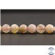 Perles en agate fleur de cerisier - Rondes/10mm - Grade AA