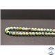 Perles en variscite du Brésil - Rondes/6mm - Grade A+