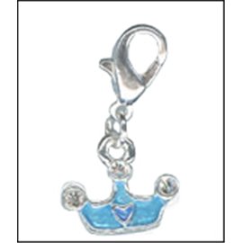 Apprêts Charmes - Couronne/15 mm - Bleu