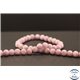 Perles en kunzite - Rondes/8mm - Grade AA+