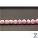 Perles en kunzite - Rondes/8mm - Grade AA+