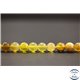 Perles en opale jaune d'Afrique - Rondes/8mm - Grade AB