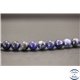 Perles en sodalite d'Afrique du Sud - Rondes/8mm - Grade A+