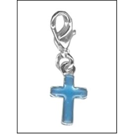 Apprêts Charmes - Croix/16 mm - Bleu