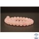 Perles dépolies en quartz rose - Rondes/8mm - Grade AB