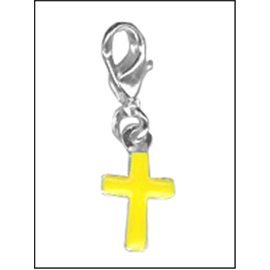 Apprêts Charmes - Croix/16 mm - Jaune