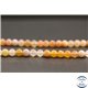 Perles en agate du Botswana - Rondes/6mm - Grade A