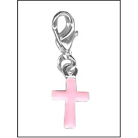 Apprêts charmes - Croix/16 mm - Rose