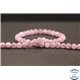 Perles en kunzite - Rondes/6mm - Grade AA+