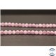 Perles en kunzite - Rondes/6mm - Grade AA