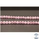 Perles en kunzite - Rondes/6mm - Grade AA+