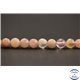 Perles en agate fleur de cerisier - Rondes/6mm - Grade AA