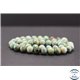 Perles en variscite du Brésil - Rondes/8mm - Grade A+