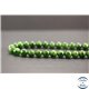 Perles en diopside de Russie - Rondes/8mm - Grade AB+