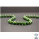 Perles en diopside de Russie - Rondes/8mm - Grade AB+