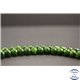 Perles en diopside de Russie - Rondes/8mm - Grade AB+