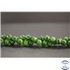 Perles en diopside de Russie - Rondes/8mm - Grade AB+