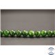 Perles en diopside de Russie - Rondes/8mm - Grade AB+