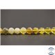 Perles en opale jaune d'Afrique - Rondes/6mm - Grade AB