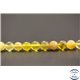 Perles en opale jaune d'Afrique - Rondes/6mm - Grade AB