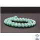 Perles en amazonite du Pérou - Rondes/8mm - Grade AA