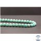 Perles en amazonite du Pérou - Rondes/8mm - Grade AA