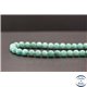 Perles en amazonite du Pérou - Rondes/8mm - Grade AA