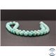 Perles en amazonite du Pérou - Rondes/8mm - Grade AA