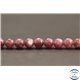 Perles en lépidolite du Brésil - Rondes/6mm - Grade A