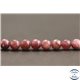 Perles en lépidolite du Brésil - Rondes/6mm - Grade A